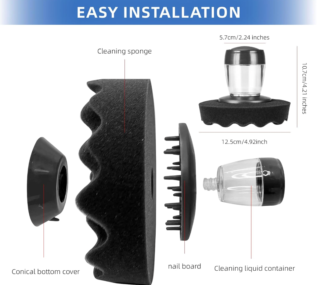 Tire Shine Applicator That Keeps Your Hands Clean