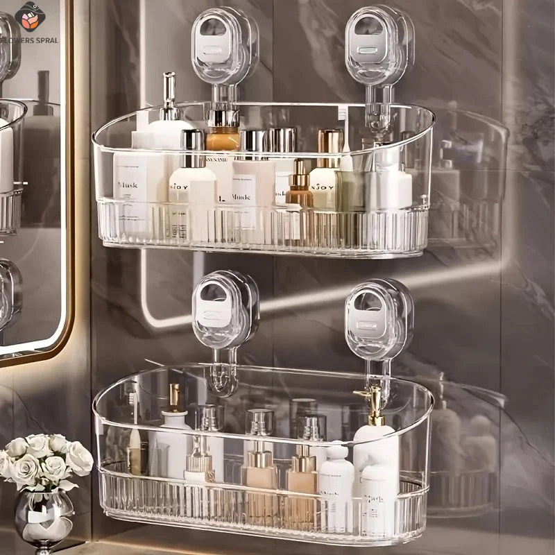 Drill-Free Bathroom Shelf That Actually Stays on the Wall