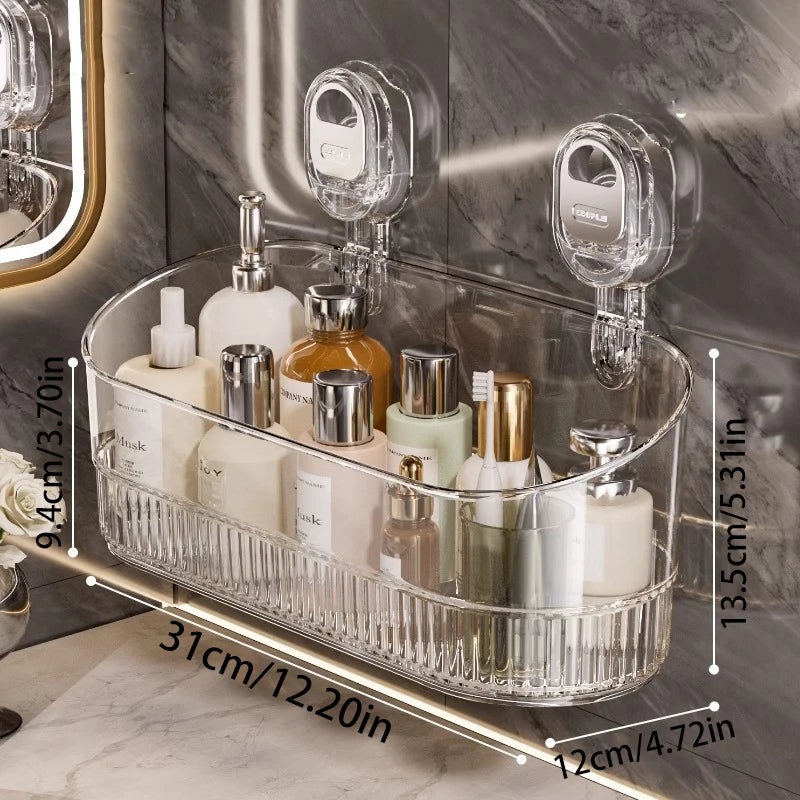 Drill-Free Bathroom Shelf That Actually Stays on the Wall